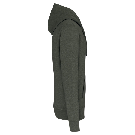 Sweat-shirt écoresponsable à capuche Kariban Vert Marble – vue 3