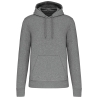 Sweat à capuche écoresponsable Gris Kariban – 280 g/m²