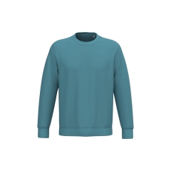 Sweat-shirt écoresponsable col rond Adriatic Blue Native Spirit