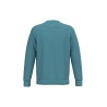 Sweat-shirt écoresponsable col rond Adriatic Blue Native Spirit – vue 2