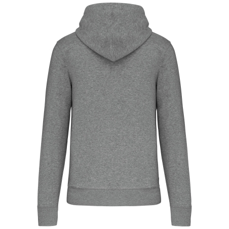 Sweat à capuche écoresponsable Gris Kariban – 280 g/m² – vue 2
