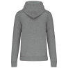 Sweat à capuche écoresponsable Gris Kariban – 280 g/m² – vue 2