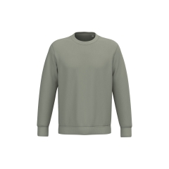 Sweat-shirt écoresponsable col rond Vert Almond Green Native Spirit