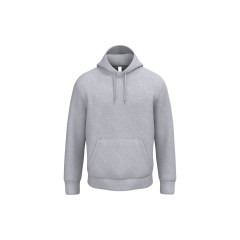 Sweat-shirt à capuche unisexe Gris oxford iDeal Basic Brand