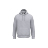 Sweat-shirt à capuche unisexe Gris oxford iDeal Basic Brand