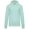 Sweat à capuche écoresponsable Bleu Ice Mint Kariban