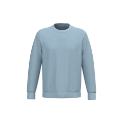 Sweat-shirt écoresponsable col rond unisexe Marine – Native Spirit