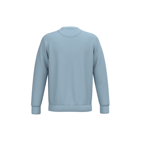 Sweat-shirt écoresponsable col rond unisexe Marine – Native Spirit – vue 2