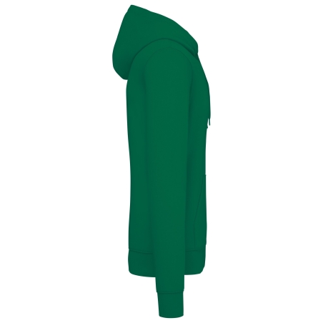 Sweat capuche écoresponsable 280 g/m² Vert Kelly Kariban – vue 3