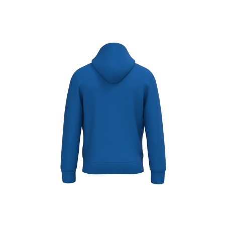 Sweat-shirt capuche unisexe Bleu Royal iDeal Basic Brand – vue 2