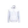 Sweat-shirt à capuche unisexe Blanc iDeal Basic Brand