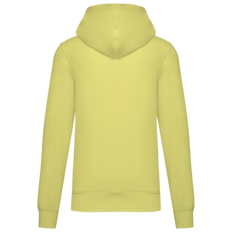 Sweat à capuche écoresponsable Kariban 280 g/m² – Jaune – vue 2