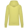 Sweat à capuche écoresponsable Kariban 280 g/m² – Jaune – vue 2