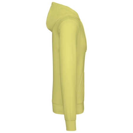 Sweat à capuche écoresponsable Kariban 280 g/m² – Jaune – vue 3