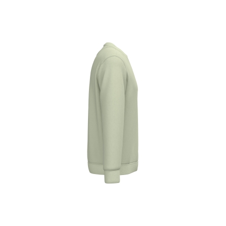 Sweat-shirt écoresponsable col rond unisexe Vert Celadon Native Spirit – vue 3