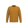 Sweat-shirt écoresponsable col rond unisexe Orange Curcuma Native Spirit