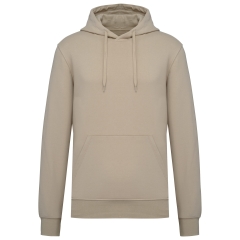 Sweat capuche écoresponsable beige homme Kariban 280 g/m²