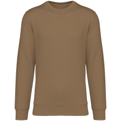 Sweat-shirt écoresponsable col rond Marron Native Spirit