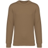 Sweat-shirt écoresponsable col rond Marron Native Spirit