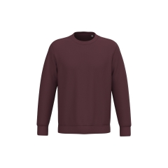 Sweat-shirt écoresponsable col rond Cherry foncé Native Spirit