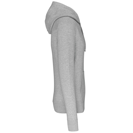 Sweat capuche écoresponsable homme Gris 280 g/m² – Kariban – vue 3