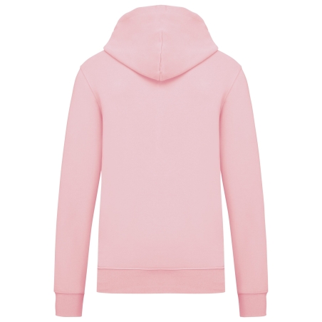 Sweat capuche écoresponsable Rose Pale Pink Kariban – vue 2