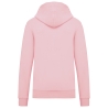Sweat capuche écoresponsable Rose Pale Pink Kariban – vue 2