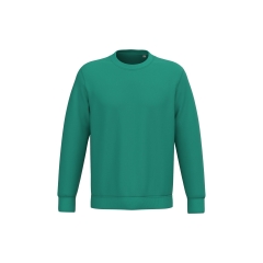 Sweat-shirt écoresponsable col rond Vert Gemstone Green Native Spirit