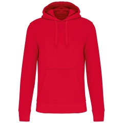 Sweat-shirt écoresponsable à capuche Rouge Kariban 280 g/m²