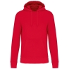 Sweat-shirt écoresponsable à capuche Rouge Kariban 280 g/m²