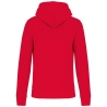 Sweat-shirt écoresponsable à capuche Rouge Kariban 280 g/m² – vue 2