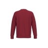 Sweat-shirt écoresponsable col rond Rouge Hibiscus Native Spirit – vue 2