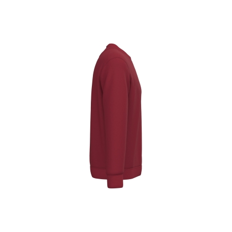 Sweat-shirt écoresponsable col rond Rouge Hibiscus Native Spirit – vue 3