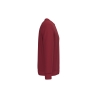 Sweat-shirt écoresponsable col rond Rouge Hibiscus Native Spirit – vue 3