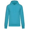 Sweat à capuche écoresponsable turquoise homme Kariban