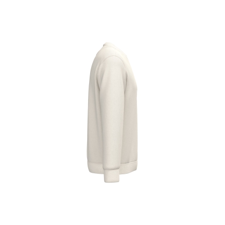 Sweat-shirt écoresponsable col rond unisexe Blanc Ivoire Native Spirit – vue 3