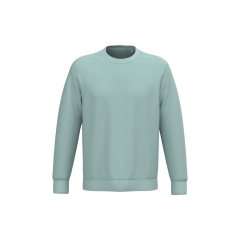 Sweat-shirt écoresponsable col rond unisexe Vert Jade Native Spirit