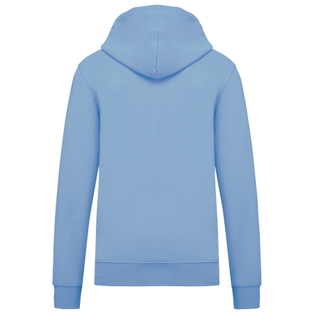 Sweat capuche écoresponsable homme Ciel – Kariban – vue 2