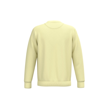 Sweat-shirt écoresponsable col rond unisexe Jaune Native Spirit – vue 2