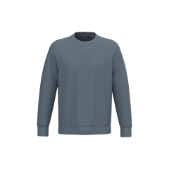 Sweat-shirt écoresponsable col rond unisexe Gris Mineral Native Spirit