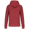 Sweat à capuche écoresponsable homme Rouge Terracotta Kariban – vue 2