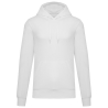 Sweat capuche écoresponsable homme Blanc Kariban 280 g/m²