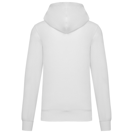 Sweat capuche écoresponsable homme Blanc Kariban 280 g/m² – vue 2