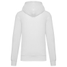 Sweat capuche écoresponsable homme Blanc Kariban 280 g/m² – vue 2