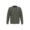 Sweat-shirt écoresponsable col rond Vert Organic Khaki Native Spirit