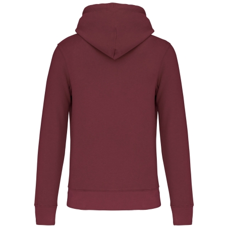 Sweat capuche écoresponsable homme Bordeaux Kariban 280 g/m² – vue 2