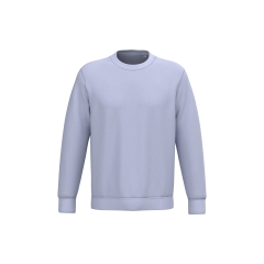 Sweat-shirt écoresponsable col rond unisexe Violet Native Spirit
