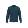 Sweat-shirt écoresponsable col rond Bleu Peacock Blue Native Spirit