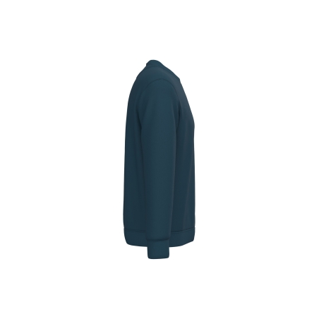 Sweat-shirt écoresponsable col rond Bleu Peacock Blue Native Spirit – vue 3
