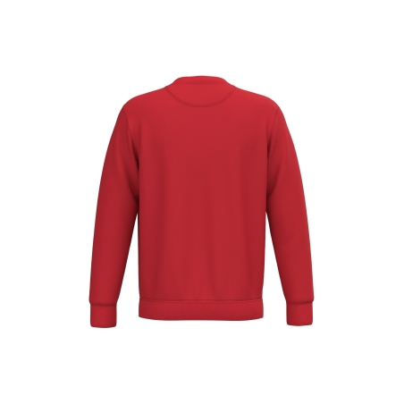 Sweat-shirt écoresponsable col rond Rouge Poppy Native Spirit – vue 2